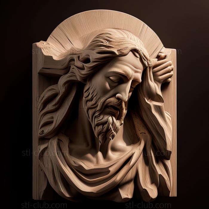 3D model st jesus (STL)